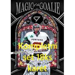 2025/26 Sportzoo ELH 1. serie kompletní set 18ks karet Magic of the Goalie