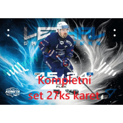 2025/26 Sportzoo ELH 1. serie kompletní set 27ks karet Lethal Cannoneers