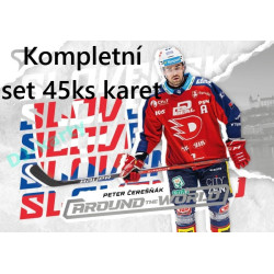 2025/26 Sportzoo ELH 1. serie kompletní set 45ks karet Around the World