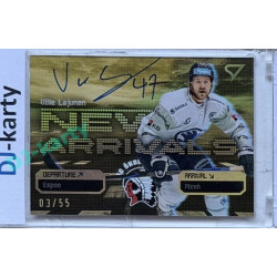 2025/26 Sportzoo ELH 2. serie #NAS-VL Ville Lajunen New Arrivals Gold Auto 03/55
