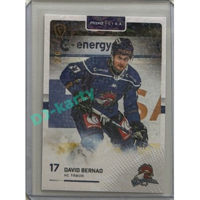 2025/26 Goal Cards Maxa liga #TAB-05 David Bernad Parallel 3/6