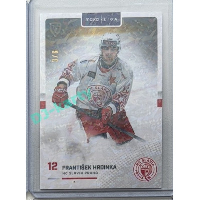 2025/26 Goal Cards Maxa liga #SLA-06 František Hrdinka Parallel 3/6
