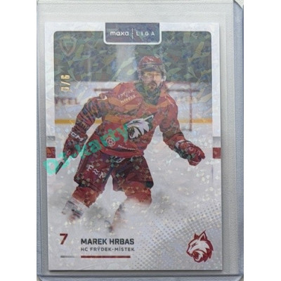 2025/26 Goal Cards Maxa liga #FMI-04 Marek Hrbas Parallel 3/6