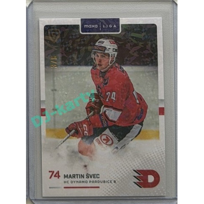 2025/26 Goal Cards Maxa liga #PCE-06 Martin Švec Parallel 3/6