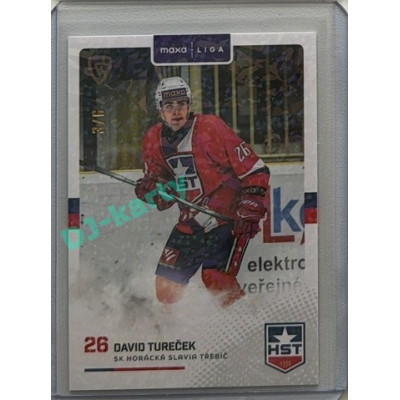 2025/26 Goal Cards Maxa liga #TRE-07 David Tureček Parallel 3/6