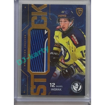 2025/26 Goal Cards Maxa liga #ST-ST-20 Daniel Indrák Stick 19/20