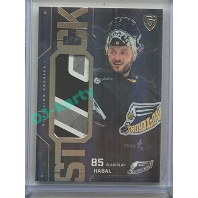 2025/26 Goal Cards Maxa liga #ST-25 Vladislav Habal Stick 07/10