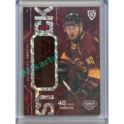 2025/26 Goal Cards Maxa liga #ST-10 Radek Pořízek Stick 1/5