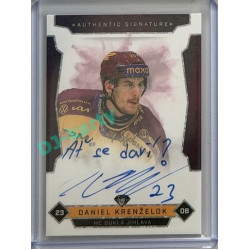 2025/26 Goal Cards Maxa liga #JIH-5 Daniel Krenželok Signatures 1of1