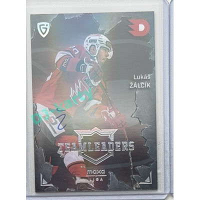 2025/26 Goal Cards Maxa liga #TL-21 Lukáš Žálčík Team Leaders Auto 10/10