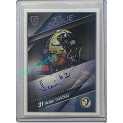2025/26 Goal Cards Maxa liga #SG-25 Patrik Švančara Goalies Auto 04/10