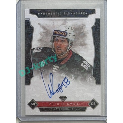 2025/26 Goal Cards Maxa liga #CHOM-4 Petr Ulrych Signatures 03/10