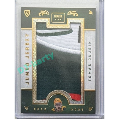 2025/26 Goal Cards Maxa liga #JJ-JJ-15 Tomáš Dujsík Jumbo Jersey 20/22