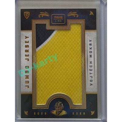 2025/26 Goal Cards Maxa liga #JJ-06 Vojtěch Mokry Jumbo Jersey 12/12