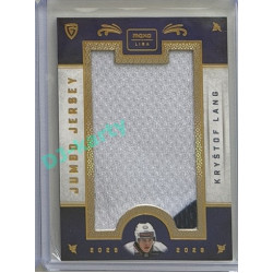 2025/26 Goal Cards Maxa liga #JJ-05 Kryštof Lang Jumbo Jersey 1/36