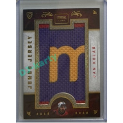 2025/26 Goal Cards Maxa liga #JJ-22 Jan Kolář Jumbo Jersey 1/4