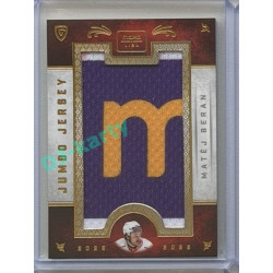 2025/26 Goal Cards Maxa liga #JJ-01 Matěj Beran Jumbo Jersey 1/4