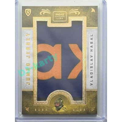 2025/26 Goal Cards Maxa liga #JJ-24 Vladislav Habal Jumbo Jersey 2/3