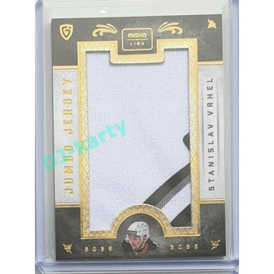 2025/26 Goal Cards Maxa liga #JJ-03 Stanislav Vrhel Jumbo Jersey 1/28
