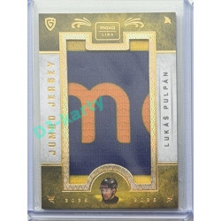 2025/26 Goal Cards Maxa liga #JJ-25 Lukáš Pulpán Jumbo Jersey 1/3