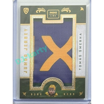 2025/26 Goal Cards Maxa liga #JJ-16 Tomáš Šmerha Jumbo Jersey 3/4