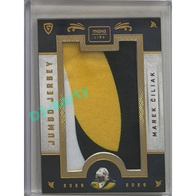 2025/26 Goal Cards Maxa liga #JJ-19 Marek Čiliak Jumbo Jersey 13/27