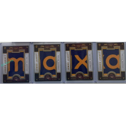 2025/26 Goal Cards Maxa liga #JJ-10 Edgars Kulda Jumbo Jersey komplet MAXA 4ks