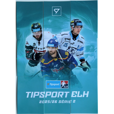 2025/26 Sportzoo ELH 2. serie komplet Puzzle Quest 9ks karet - použité kody