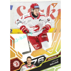 2025/26 Sportzoo ELH 2. serie #309 Jakub Galvas Amber Gold 04/10