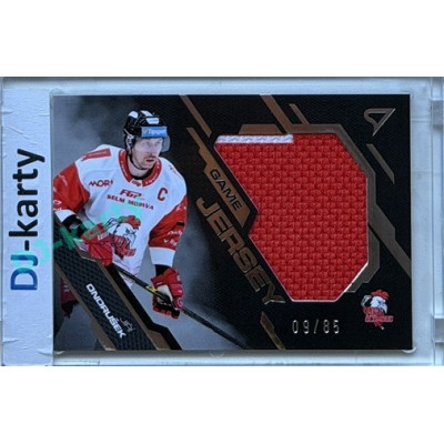 2025/26 Sportzoo ELH 2. serie #GJ-ON Jiří Ondrušek Game Jersey 09/85