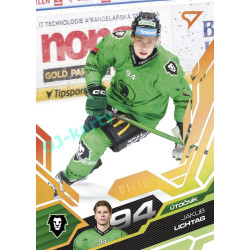 2025/26 Sportzoo ELH 2. serie #308 Jakub Lichtag Amber Gold 09/10