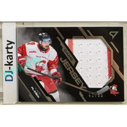 2025/26 Sportzoo ELH 2. serie #GJ-PL Karel Plášek Game Jersey 42/85