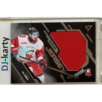 2025/26 Sportzoo ELH 2. serie #GJ-PL Karel Plášek Game Jersey 09/85