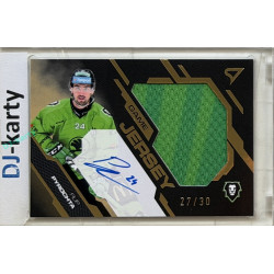 2025/26 Sportzoo ELH 2. serie #GJS-Filip Pyrochta Game Jersey Gold Auto 27/30