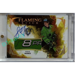 2025/26 Sportzoo ELH 2. serie #FSS-SM Steve Moses Flaming Stick Gold Auto 03/10