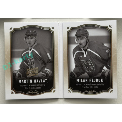 24/25 LC Repre série 2 Collectors Edition #RCH-09 Martin Havlát / Milan Hejduk Records of Czech Republic Platinum 1/2 Expo Praha 11. 4. 2026