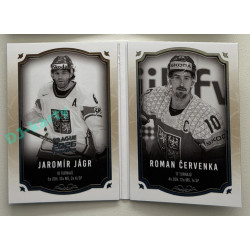 24/25 LC Repre série 2 Collectors Edition #RCH-07 Jaromír Jágr / Roman Červenka Records of Czech Republic Platinum 1/2 Expo Praha 11. 4. 2026
