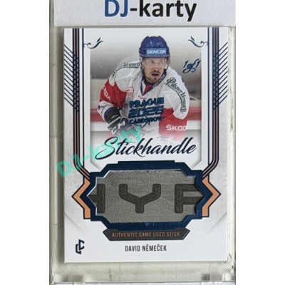 24/25 LC Repre série 2 Collectors Edition #SH-37 David Němeček Stickhandle Blue 1of1 Expo Praha 11. 4. 2026