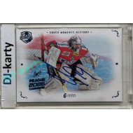 2021/22 Legendary Cards SAVES HELP MEMORABILIA SERIES #SMH-13 Martin Růžička Saves Moments History Signature Blue 1of1 Expo Praha 11. 4. 2026