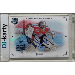 2021/22 Legendary Cards SAVES HELP MEMORABILIA SERIES #SMH-13 Martin Růžička Saves Moments History Signature Blue 1of1 Expo Praha 11. 4. 2026