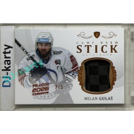 2023 Legendary Cards REKORDY ČESKÉ EXTRALIGY #GAS-05 Milan Gulaš Game Used Gear Authentic Signature 2/5 Expo Praha 11. 4. 2026