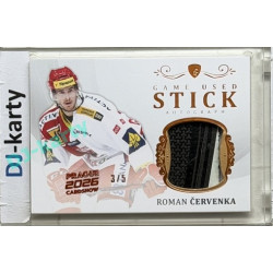 2023 Legendary Cards REKORDY ČESKÉ EXTRALIGY #GAS-08 Roman Červenka Game Used Gear Authentic Signature 3/5 Expo Praha 11. 4. 2026
