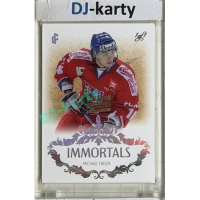 24/25 LC Repre série 2 Collectors Edition #IM-32 Michael Frolík Immortals Platinum 1of1 Expo Praha 11. 4. 2026