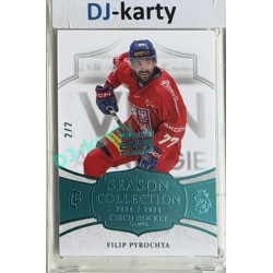 2024/25 LC Repre serie 2 #CHG-10 Filip Pyrochta Czech Hockey games 2025 Turquoise 2/2 Expo Praha 11. 4. 2026