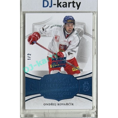 2024/25 LC Repre serie 2 #CHG-13 Ondřej Kovařčík Czech Hockey games 2025 Blue 1/2 Expo Praha 11. 4. 2026