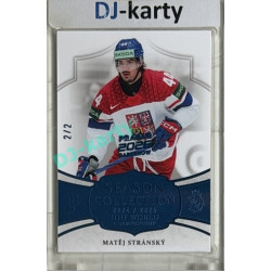 2024/25 LC Repre serie 2 #WCH-16 Matěj Stránský IIHF World Championship 2025 Blue 2/2 Expo Praha 11. 4. 2026