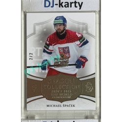 2024/25 LC Repre serie 2 #WCH-15 Michael Špaček IIHF World Championship 2025 Platinum 2/2 Expo Praha 11. 4. 2026
