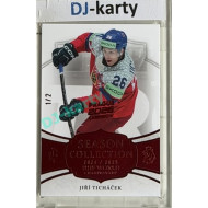 2024/25 LC Repre serie 2 #WCH-04 Jiří Ticháček IIHF World Championship 2025 Red 1/2 Expo Praha 11. 4. 2026