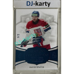 2024/25 LC Repre serie 2 #WCH-01 David Špaček IIHF World Championship 2025 Blue 1/2 Expo Praha 11. 4. 2026
