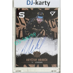 2026 Sportzoo Sparta vzdává hold #S-KH Kryštof Hrabík AUTO 25/50